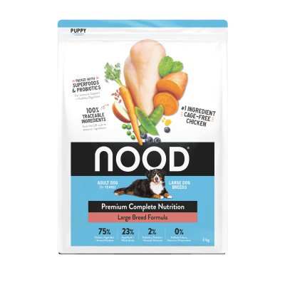 Nood Large Breed Formula Recipe Adult Dry Dog Food 3kg