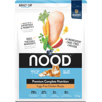 Nood Cage-Free Chicken Recipe Cat Dry Food 1.42kg