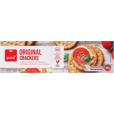 Pams Original Crackers 200g