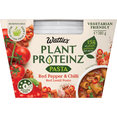 Wattie's Pulse Pasta Red Pepper Chilli Pasta Meals 380g