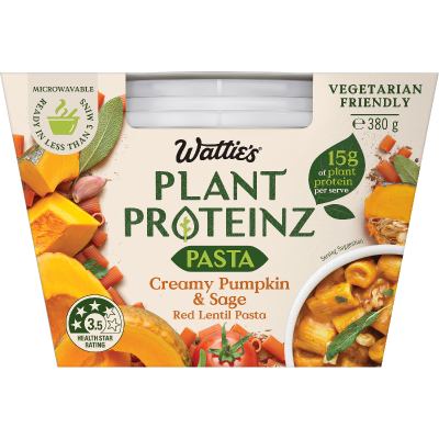 Wattie's Pulse Pasta Creamy Pumpkin Sage Pasta Meals 380g