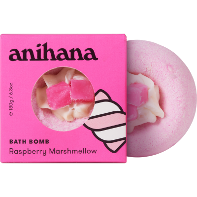 Anihana Raspberry Marshmellow Bath Bomb 180g