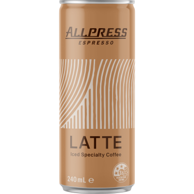 Allpress Espresso Latte Iced Specialty Coffee RTD 240ml