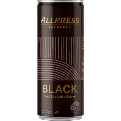 Allpress Espresso Black Iced Specialty Coffee RTD 240ml