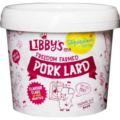 Libby's Freedom Farmed Pork Lard Cooking Fats 400g