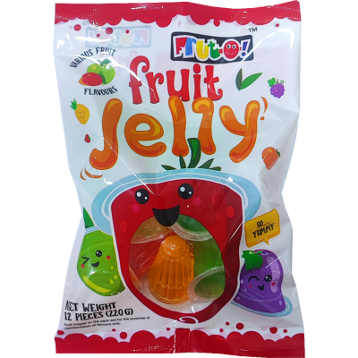 Frut-O Fruit Jelly Cups 220g