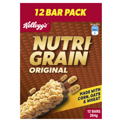 Kellogg's Nutri-Grain Original Bars 12 x 22g