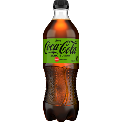 Coca-Cola Zero Sugar Lime Soft Drink 600ml