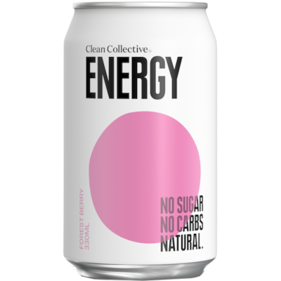 Clean Collective Berry Energy Drink 330ml