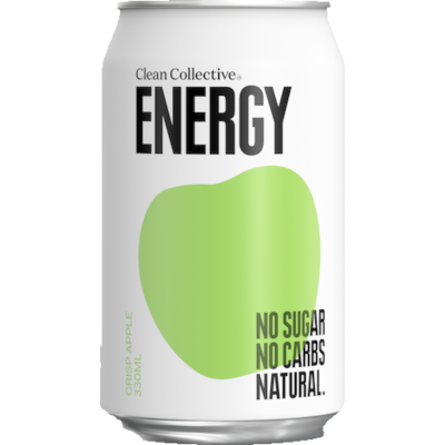 Clean Collective Apple Energy Drink 330ml