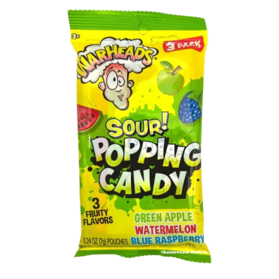 Warheads Sour Popping Candy 21g