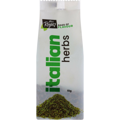 Mrs Rogers Bags Of Flavour Italian Herbs 10g