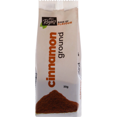 Mrs Rogers Bags Of Flavour Ground Cinnamon 30g