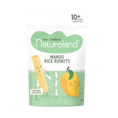 Natureland Mango Rice Ruskits 10+ Months Finger Food 10g
