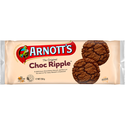 Arnott's The Original Choc Ripple Biscuits 250g