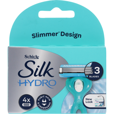 Schick Silk Hydro Blade Refills 4pk