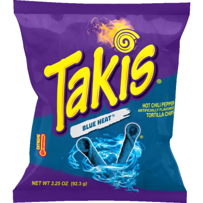 Takis Blue Heat Tortilla Chips 92.3g