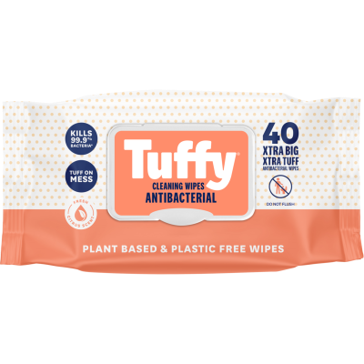 Tuffy Antibacterial Cleaning Wipes 40 sheets