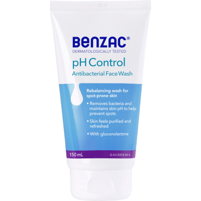 Benzac Antibacterial Face Wash 150ml