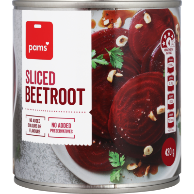 Pams Sliced Beetroot 420g