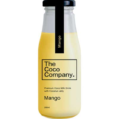 The Coco Company Coconut Milk Drink With Jelly Mango Flavour 280ml