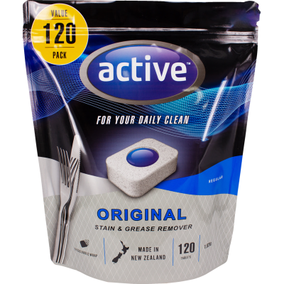 Active Original Auto Dishwash Tablets 120pk