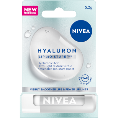 Nivea Hyaluron Lip Moisture Plus Lip Balm 5.2g