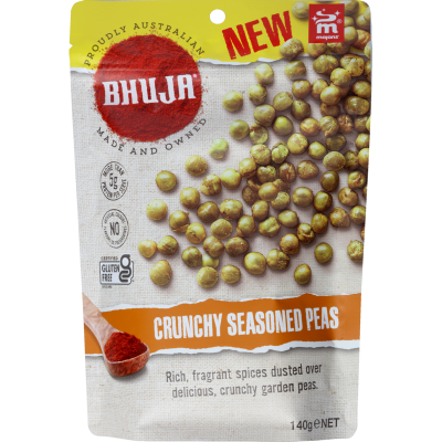 Majans Bhuja Crunchy Seasoned Peas 140g