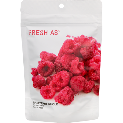 Fresh As Freeze Dried Whole Raspberry 30g