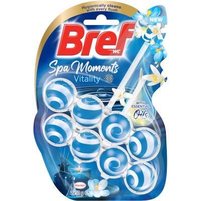 Bref Spa Moments Vitality Toilet Flush Block Cleaner 100g