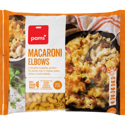 Pams Macaroni Elbow Pasta 500g