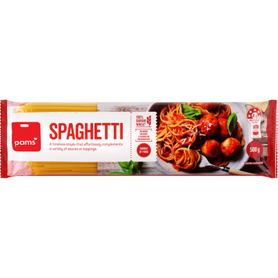 Pams Spaghetti Pasta 500g