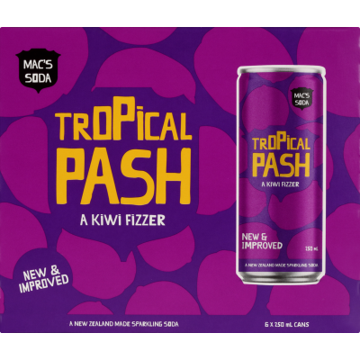 Mac's Tropical Pash Soda 1500ml