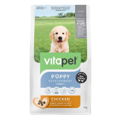 VitaPet Puppy Development Chicken Dry Dog Food 3kg