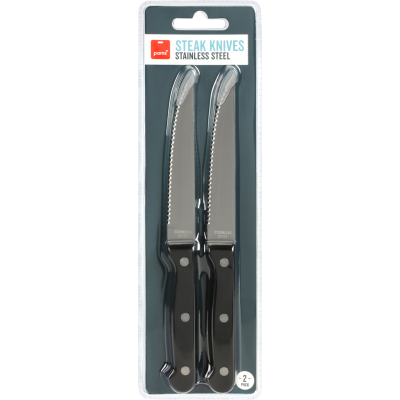 Pams Stainless Steel Steak Knives 1pk