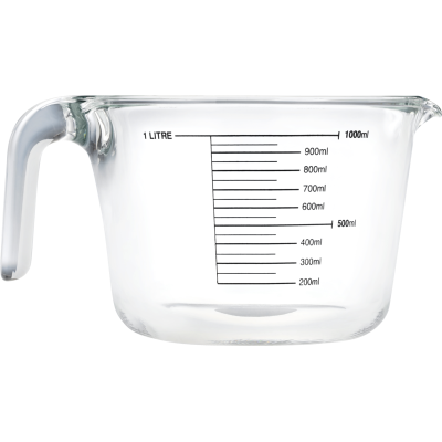 Pams Measuring Jug Glass 1l l