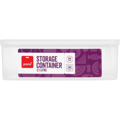 Pams Storage Container 2.1l 2l