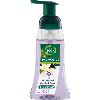 Palmolive Foaming Vanilla & Berry Liquid Hand Wash Pump 250ml