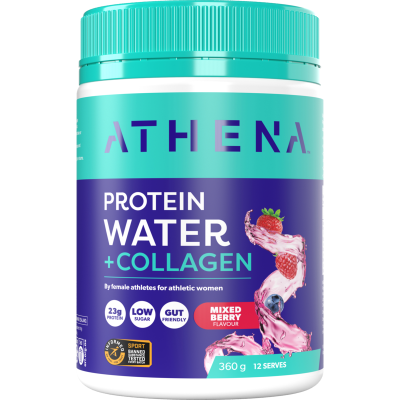 Athena Mixed Berry Flavour Protein Water + Collagen Powder 360g