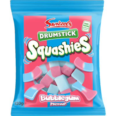 Swizzels Drumsticks Bubblegum Confectionery 140g