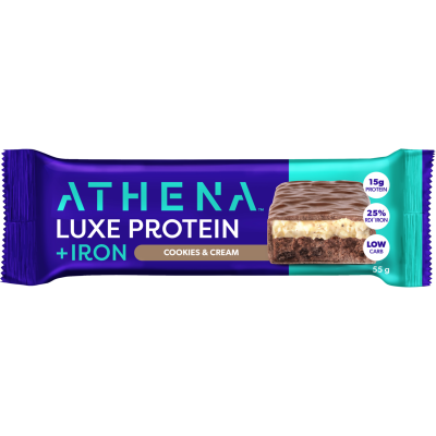 Athena Luxe Protein Protein + Iron Cookies & Cream 55g