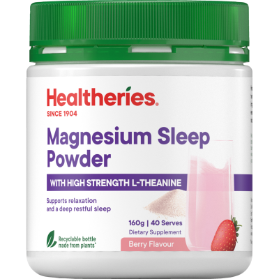 Healtheries Magnesium Sleep Powder 160g