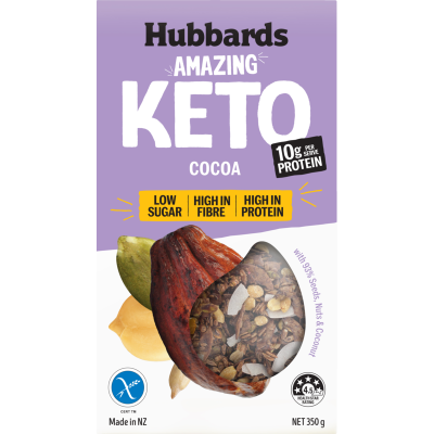 Hubbards Keto Amazing Cocoa Muesli 350g