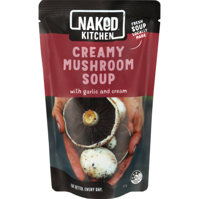 Naked Kitchen Creamy Mushroom Soup 500g