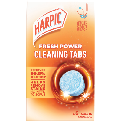 Harpic Original Fresh Power Cleaning Tabs 6pk