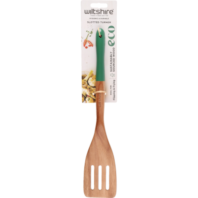 Wiltshire Eco Wooden Slotted Turner 1pk