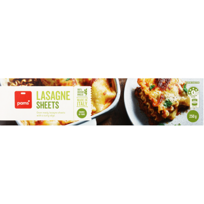 Pams Lasagne Sheets 250g