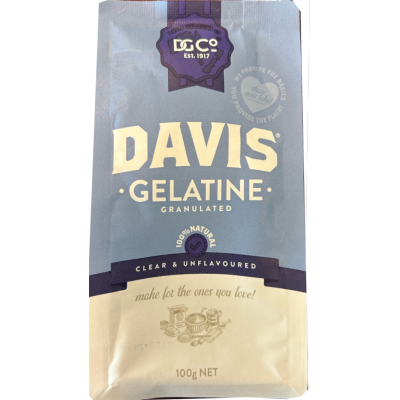 Davis 150 Bloom Gelatine 100g