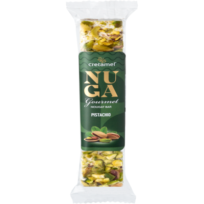 Cretamel Nougat With Almonds & Pistachios Confectionery 100g