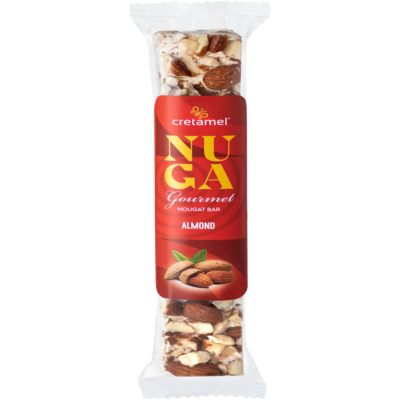 Cretamel Nougat With Almonds Confectionery 100g
